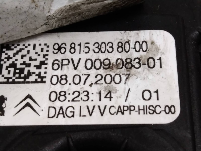 Recambio de potenciometro pedal para citroen c3 1.4 hdi audace referencia OEM IAM 6PV00908301 968153038000  Recambio de potenciometro pedal para citroen c3 1.4 hdi audace referencia OEM IAM 6PV00908301 968153038000