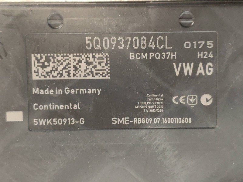 Recambio de modulo electronico para seat leon sc (5f5) fr advanced referencia OEM IAM 5Q0937084CL 5WK50913G 