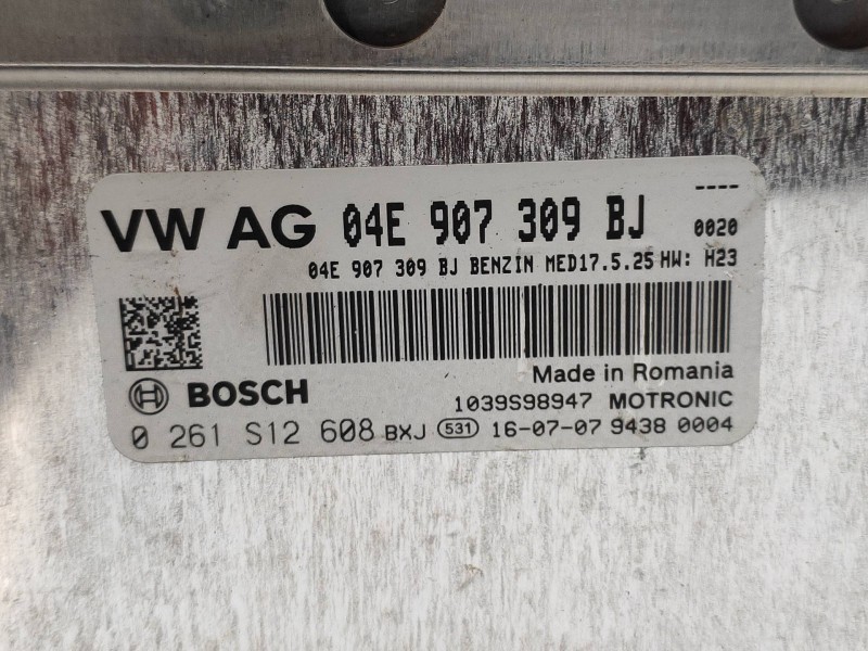 Recambio de centralita motor uce para seat leon sc (5f5) fr advanced referencia OEM IAM 0261S12608 04E907309BJ 