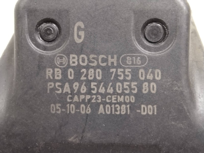 Recambio de potenciometro pedal para citroen c3 1.1 sx referencia OEM IAM 0280755040 9654405580 