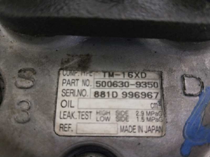 Recambio de compresor aire acondicionado para nissan cabstar e 2.7 td referencia OEM IAM 5006309350 TM16XD 1020570