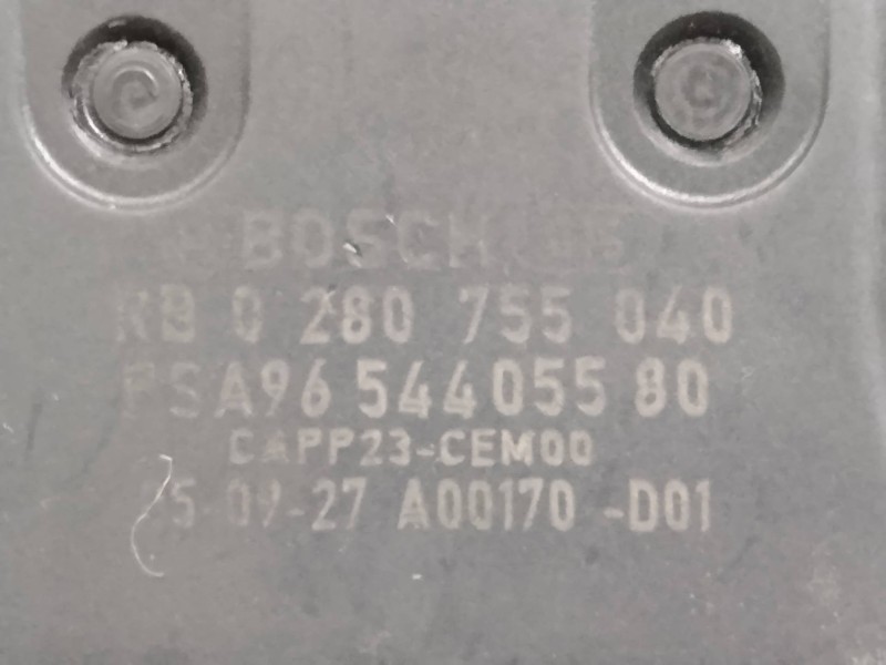 Recambio de potenciometro pedal para citroen c2 sx referencia OEM IAM 0280755040 9654405580 