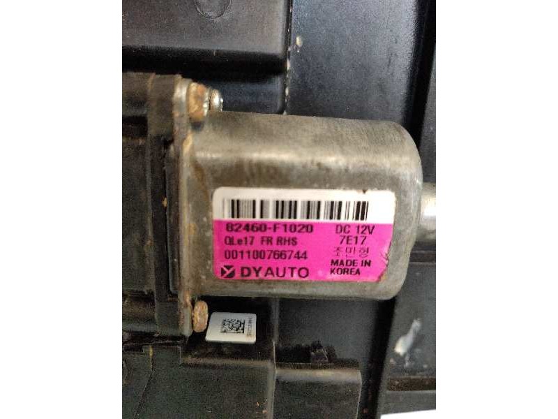 Recambio de elevalunas delantero derecho para kia sportage 1.7 crdi cat referencia OEM IAM 82460F1020  
