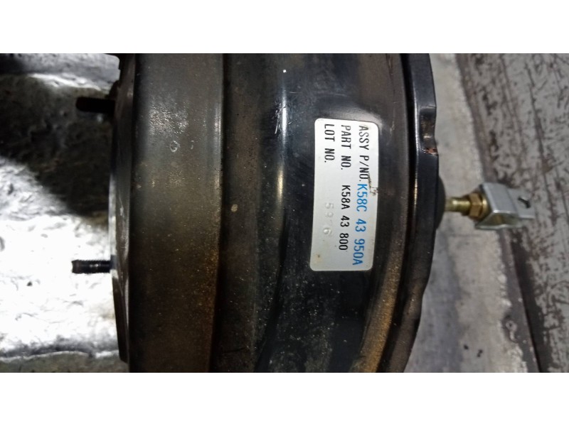 Recambio de servofreno para kia carnival ii 2.9 cdri ex referencia OEM IAM K58A43800  
