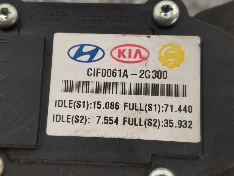 Recambio de potenciometro pedal para kia magentis active referencia OEM IAM CIF0061A2G300  