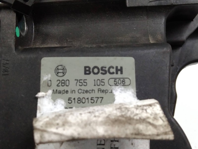 Recambio de potenciometro pedal para citroen nemo 1.3 hdi fap referencia OEM IAM 0280755105 51801577 