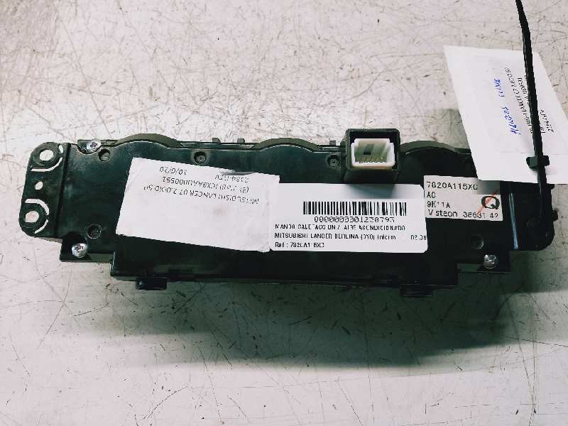 Recambio de mando calefaccion / aire acondicionado para mitsubishi lancer berlina (cy0) inform referencia OEM IAM 7820A115XC  