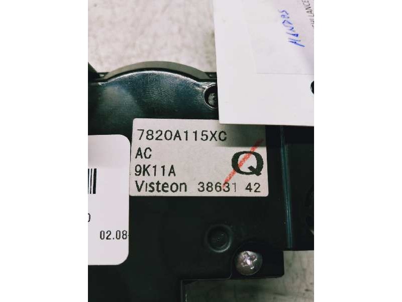 Recambio de mando calefaccion / aire acondicionado para mitsubishi lancer berlina (cy0) inform referencia OEM IAM 7820A115XC  