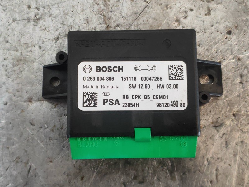 Recambio de modulo electronico para citroen c4 picasso 1.6 blue-hdi fap referencia OEM IAM 0263004806 9812049080 