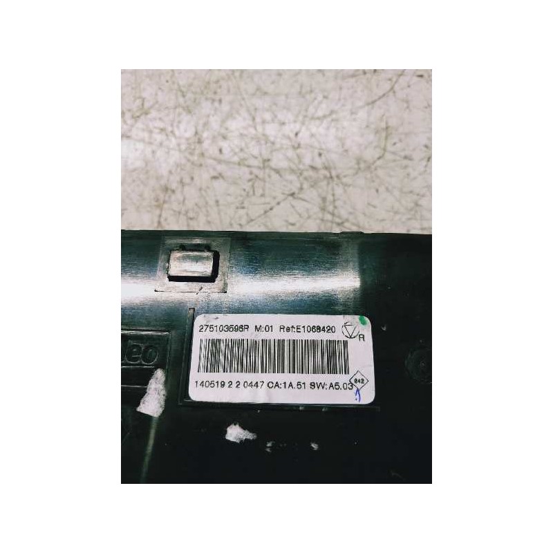 Recambio de mando calefaccion / aire acondicionado para renault megane iii berlina 5 p business referencia OEM IAM 275103596R  