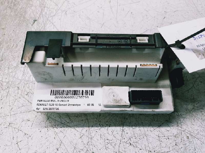 Recambio de pantalla multifuncion para renault clio iii confort dynamique referencia OEM IAM 8200307273C 216759916 