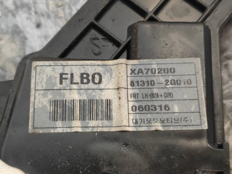 Recambio de motor cierre centralizado delantero izquierdo para kia magentis active referencia OEM IAM 813102G010  