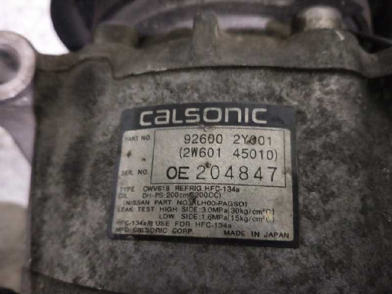 Recambio de compresor aire acondicionado para nissan maxima qx (a32) 2.0 exclusive referencia OEM IAM 926002Y001 2W60145010 CWV6