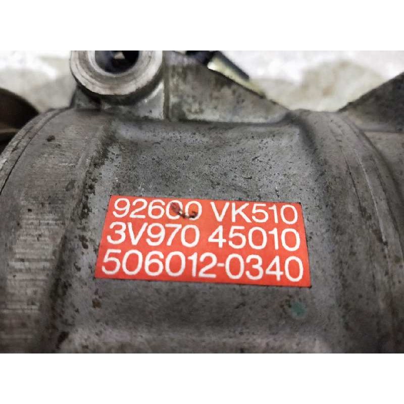 Recambio de compresor aire acondicionado para nissan pick-up (d22) 2.5 turbodiesel referencia OEM IAM DKS17CH 92600VK510 5060120