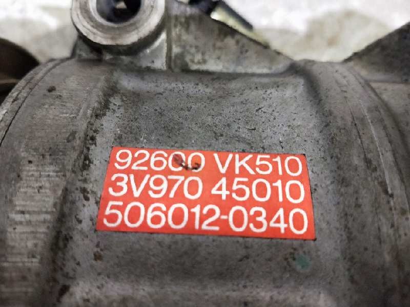 Recambio de compresor aire acondicionado para nissan pick-up (d22) 2.5 turbodiesel referencia OEM IAM DKS17CH 92600VK510 5060120