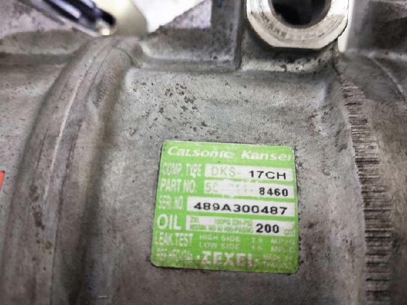 Recambio de compresor aire acondicionado para nissan pick-up (d22) 2.5 turbodiesel referencia OEM IAM DKS17CH 92600VK510 5060120