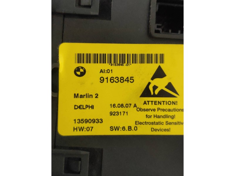 Recambio de modulo electronico para bmw serie 6 coupe (e63) 635d referencia OEM IAM 13590933 9163845 