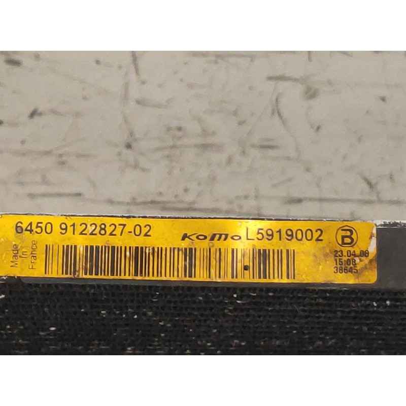 Recambio de condensador / radiador aire acondicionado para bmw serie 6 coupe (e63) 635d referencia OEM IAM 6450912282702 L591900