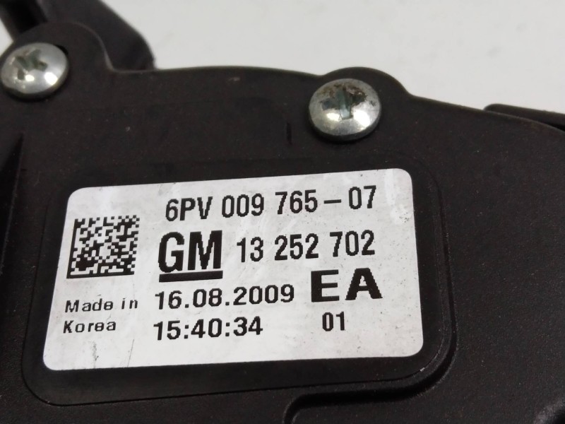 Recambio de potenciometro pedal para chevrolet cruze referencia OEM IAM 6PV00976507 13252702 