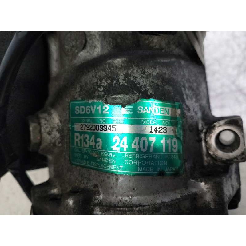 Recambio de compresor aire acondicionado para opel astra g berlina 1.7 16v dti cat (y 17 dt / lr6) referencia OEM IAM SD6V121423 Recambio de compresor aire acondicionado para opel astra g berlina 1.7 16v dti cat (y 17 dt / lr6) referencia OEM IAM SD6V121423