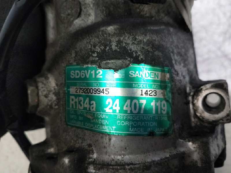 Recambio de compresor aire acondicionado para opel astra g berlina 1.7 16v dti cat (y 17 dt / lr6) referencia OEM IAM SD6V121423 Recambio de compresor aire acondicionado para opel astra g berlina 1.7 16v dti cat (y 17 dt / lr6) referencia OEM IAM SD6V121423