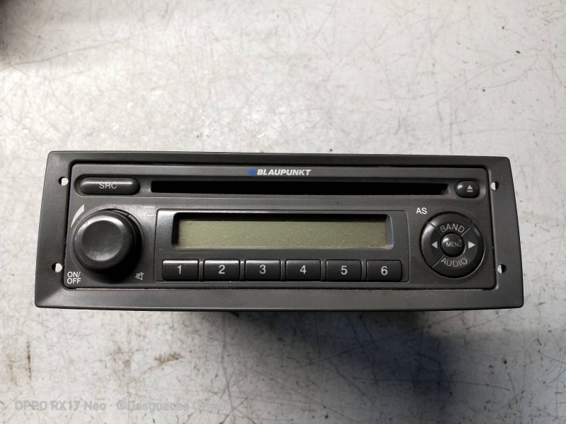 Recambio de sistema audio / radio cd para fiat panda (169) 1.2 8v emotion referencia OEM IAM 7646360516  