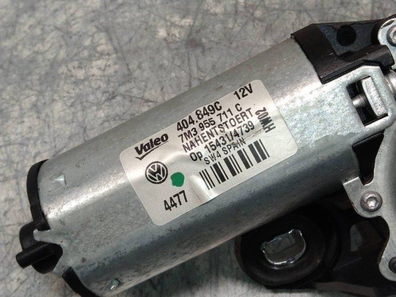 Recambio de motor limpia trasero para seat alhambra (7v9) reference referencia OEM IAM 404849C 7M3955711C 