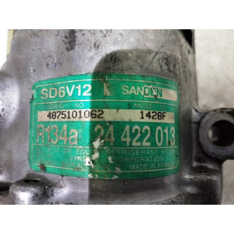 Recambio de compresor aire acondicionado para opel astra g berlina 1.7 16v dti cat (y 17 dt / lr6) referencia OEM IAM SD6V121428 Recambio de compresor aire acondicionado para opel astra g berlina 1.7 16v dti cat (y 17 dt / lr6) referencia OEM IAM SD6V121428