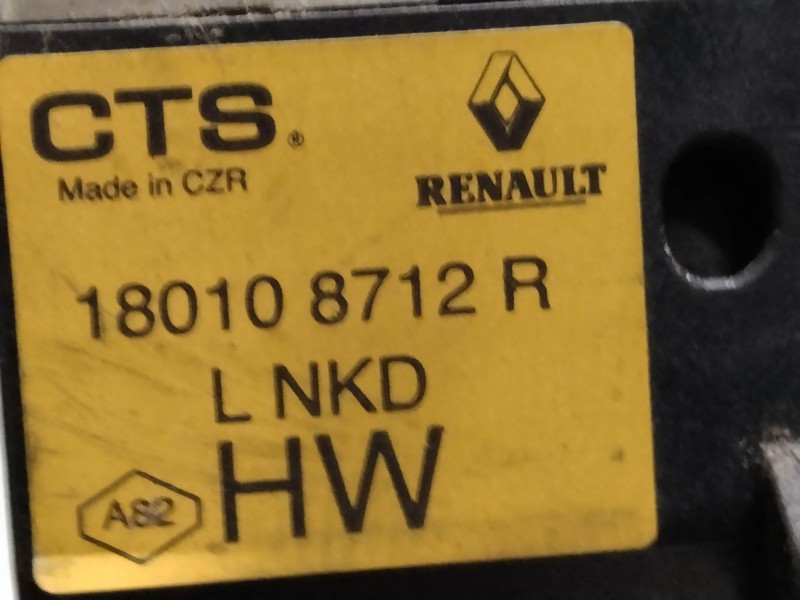 Recambio de potenciometro pedal para dacia dokker 1.5 dci diesel fap cat referencia OEM IAM 180108712R  