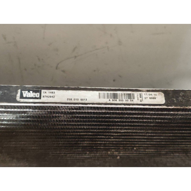 Recambio de condensador / radiador aire acondicionado para mercedes sprinterii caja cerrada (desde 01.06) 2.1 cdi cat referencia