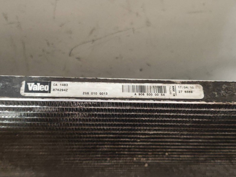 Recambio de condensador / radiador aire acondicionado para mercedes sprinterii caja cerrada (desde 01.06) 2.1 cdi cat referencia