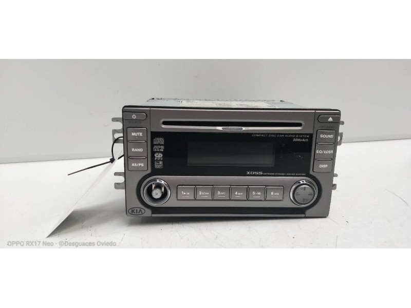 Recambio de sistema audio / radio cd para kia carnival ii 2.9 cdri ex referencia OEM IAM LACM5520EK  
