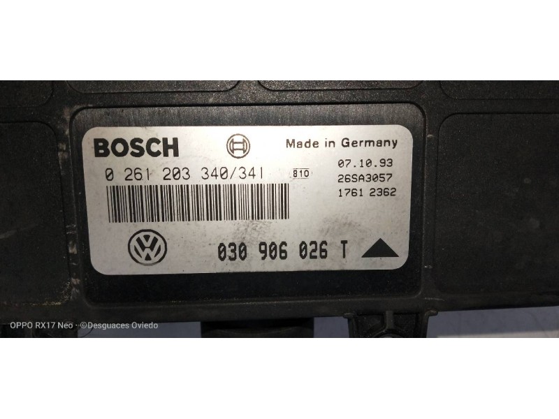 Recambio de centralita motor uce para seat ibiza (6k) cl referencia OEM IAM 0261203340 030906026T 