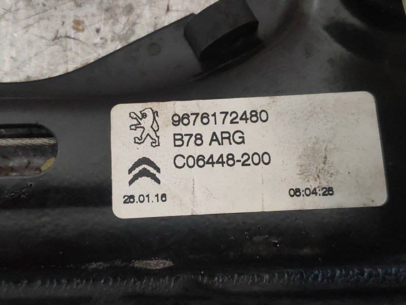 Recambio de elevalunas trasero izquierdo para citroen c4 picasso 1.6 blue-hdi fap referencia OEM IAM 9676172480  