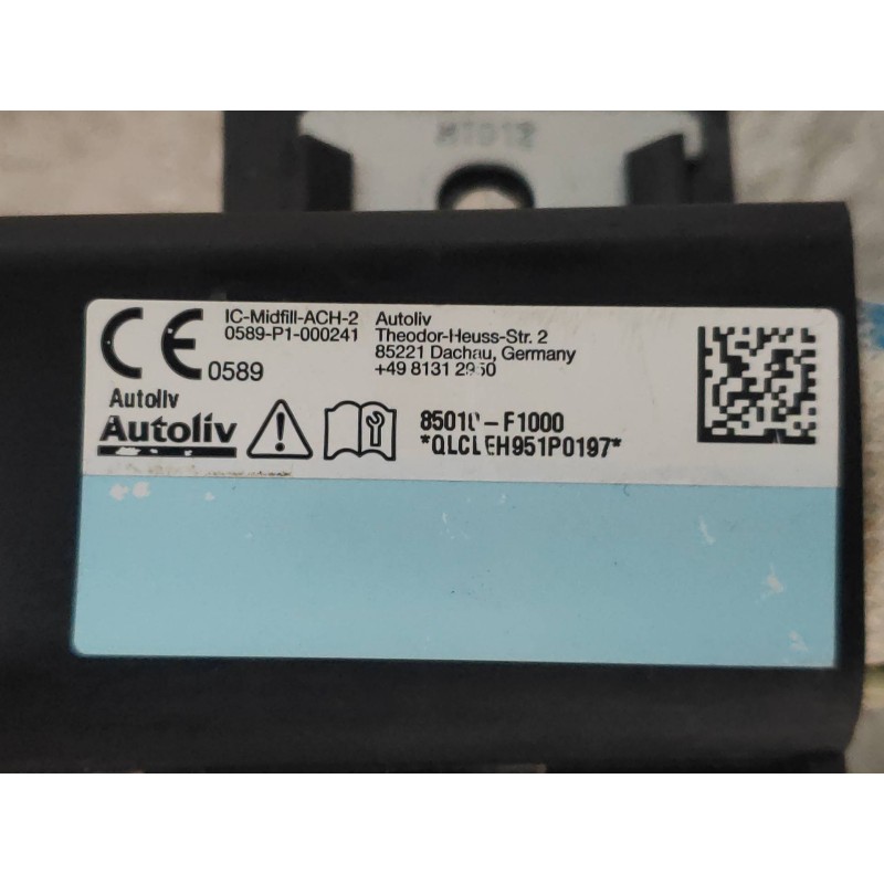 Recambio de airbag cortina delantero izquierdo para kia sportage 1.7 crdi cat referencia OEM IAM 85010F1000  