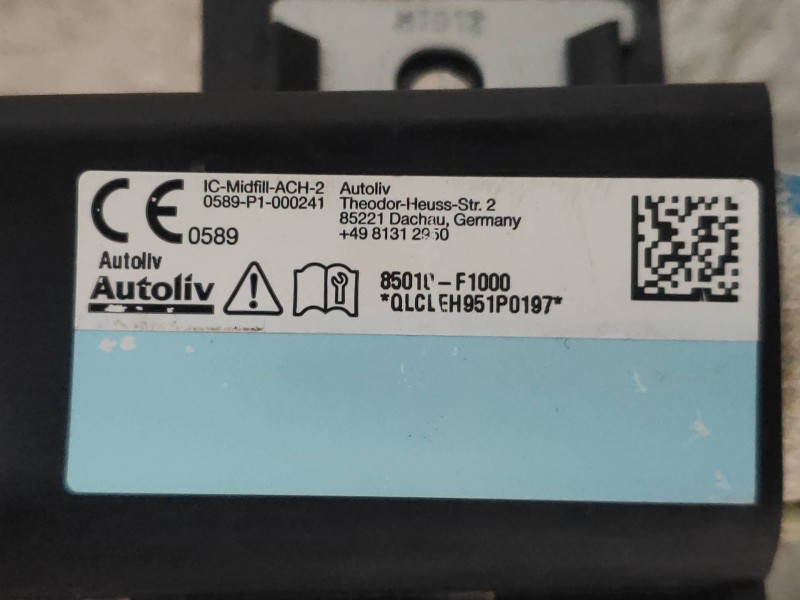 Recambio de airbag cortina delantero izquierdo para kia sportage 1.7 crdi cat referencia OEM IAM 85010F1000  