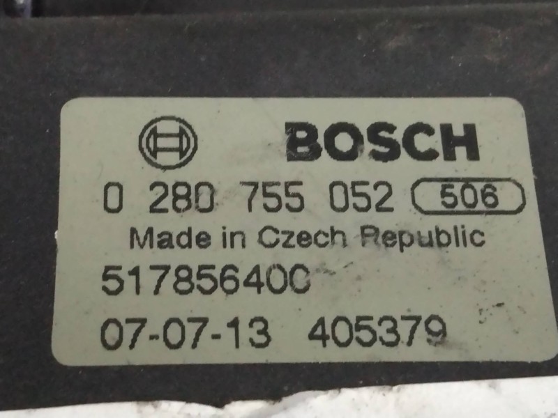 Recambio de potenciometro pedal para fiat bravo (198) 1.4 16v cat referencia OEM IAM 0280755052 51785640C 