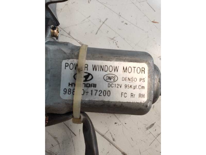 Recambio de elevalunas trasero derecho para hyundai matrix (fc) 1.6 gls referencia OEM IAM 9882017200  