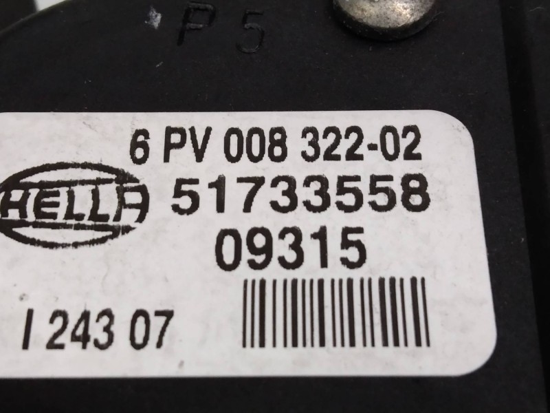 Recambio de potenciometro pedal para fiat croma (194) 1.9 jtd 16v cat referencia OEM IAM 6PV00832202 51733558 