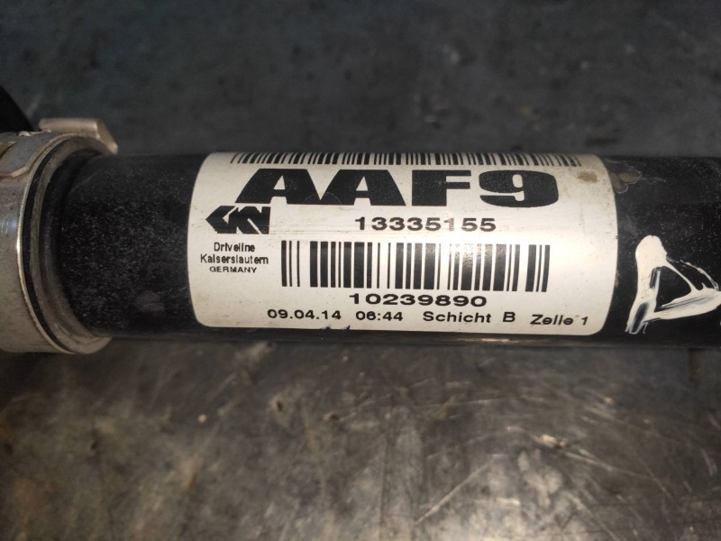 Recambio de transmision delantera izquierda para opel cascada excellence referencia OEM IAM 13335155  