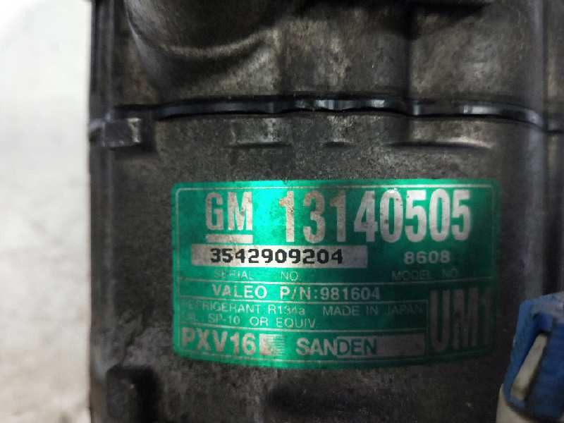 Recambio de compresor aire acondicionado para opel vectra c berlina 2.2 16v dti cat (y 22 dtr / l50) referencia OEM IAM PXV16860