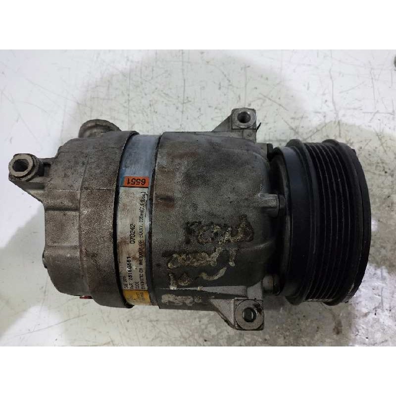Recambio de compresor aire acondicionado para opel vectra b berlina 2.0 dti referencia OEM IAM 25186551 6551  Recambio de compresor aire acondicionado para opel vectra b berlina 2.0 dti referencia OEM IAM 25186551 6551