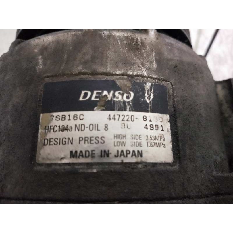 Recambio de compresor aire acondicionado para opel zafira a 1.8 16v cat referencia OEM IAM 4472208130 7SB16C 