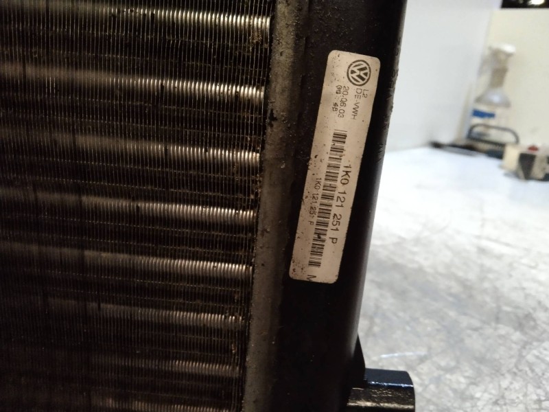 Recambio de radiador agua para audi a3 (8p) 1.6 ambition referencia OEM IAM   