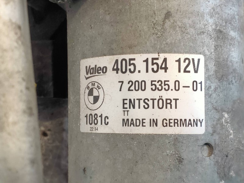 Recambio de motor limpia delantero para bmw x6 (e71) xdrive40d referencia OEM IAM 7200535001 405154 1081C