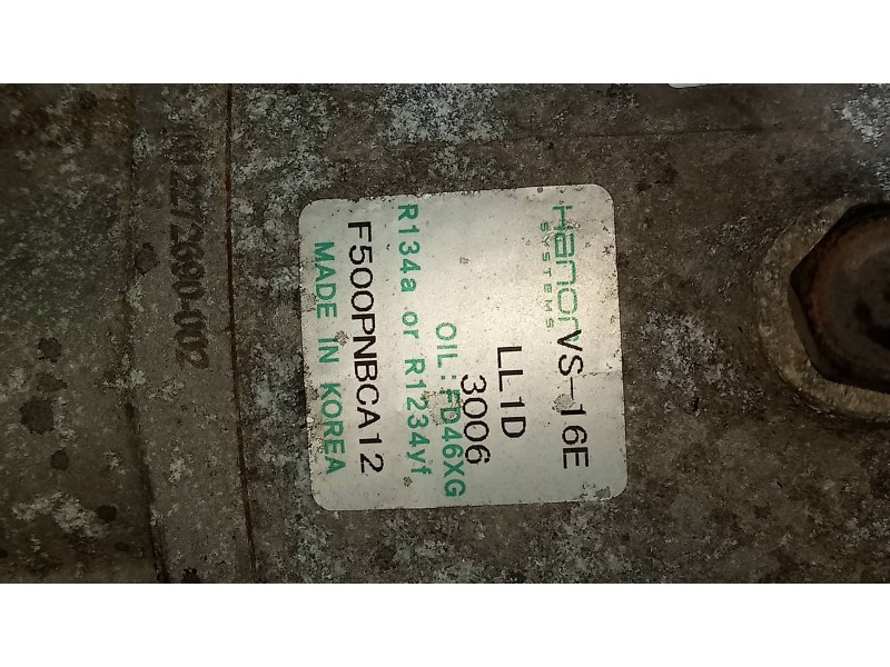 Recambio de compresor aire acondicionado para kia carens ( ) business referencia OEM IAM FD46XG F500PNBCA12 