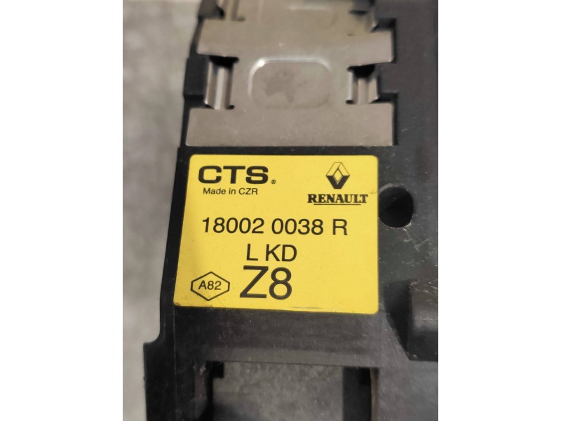 Recambio de potenciometro pedal para renault megane iii coupe renault sport referencia OEM IAM 180020038R  