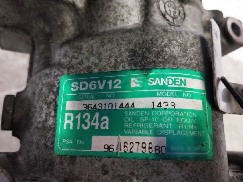 Recambio de compresor aire acondicionado para peugeot 206 berlina xt referencia OEM IAM SD6V121433 1433 