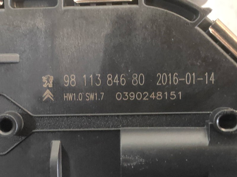 Recambio de motor limpia delantero para citroen c4 picasso 1.6 blue-hdi fap referencia OEM IAM 9811384780  