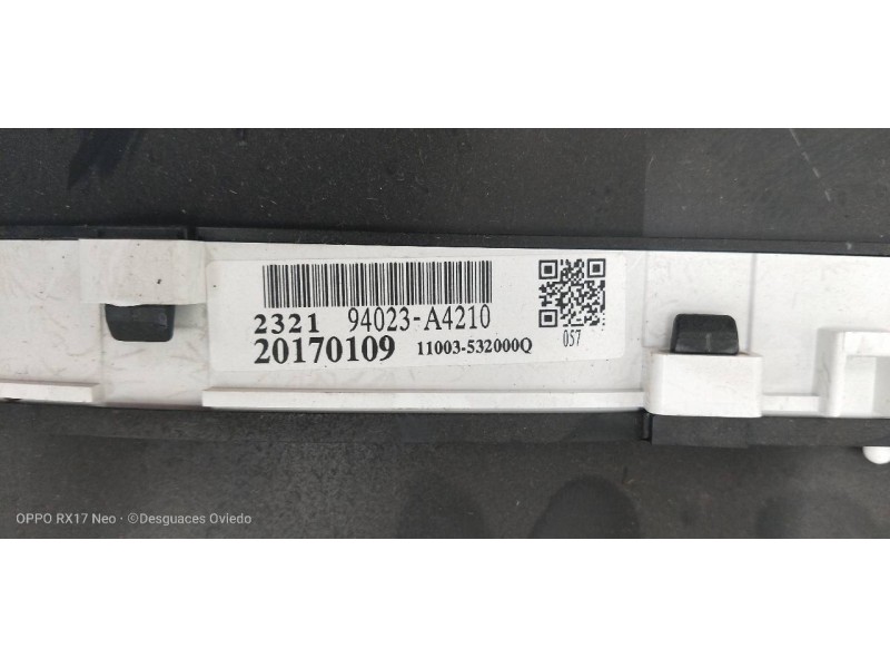 Recambio de cuadro instrumentos para kia carens ( ) business referencia OEM IAM 94023A4210 11003532000Q 